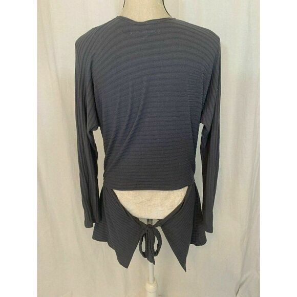 Go Couture New Ribbed Long Sleeve sweater - Picture 5 of 8